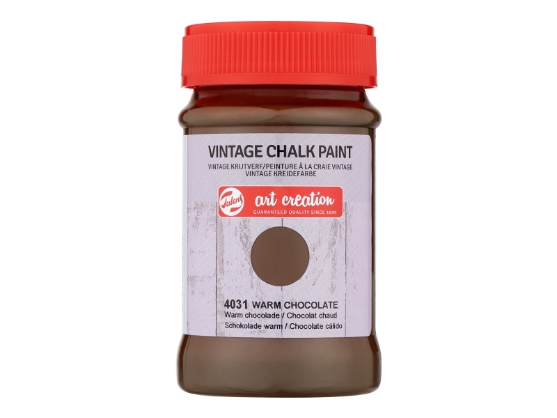 Talens Art Creation Vintage Chalk Jar 100 ml Warm Chocolate 4031 | Skola & Hobby - Konstmaterial - Akryl & Akvareller | GameStuff