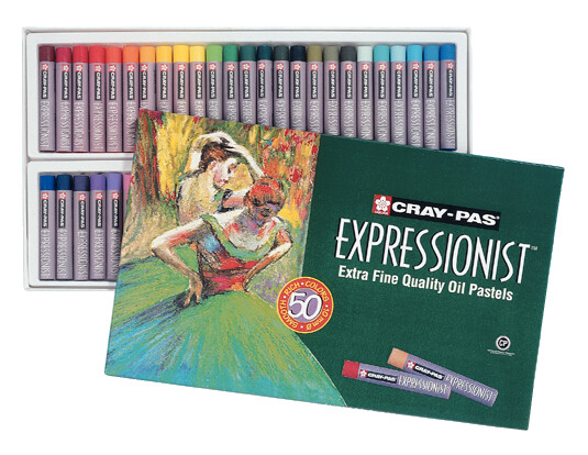 Sakura Cray-Pas Expressionist Orange