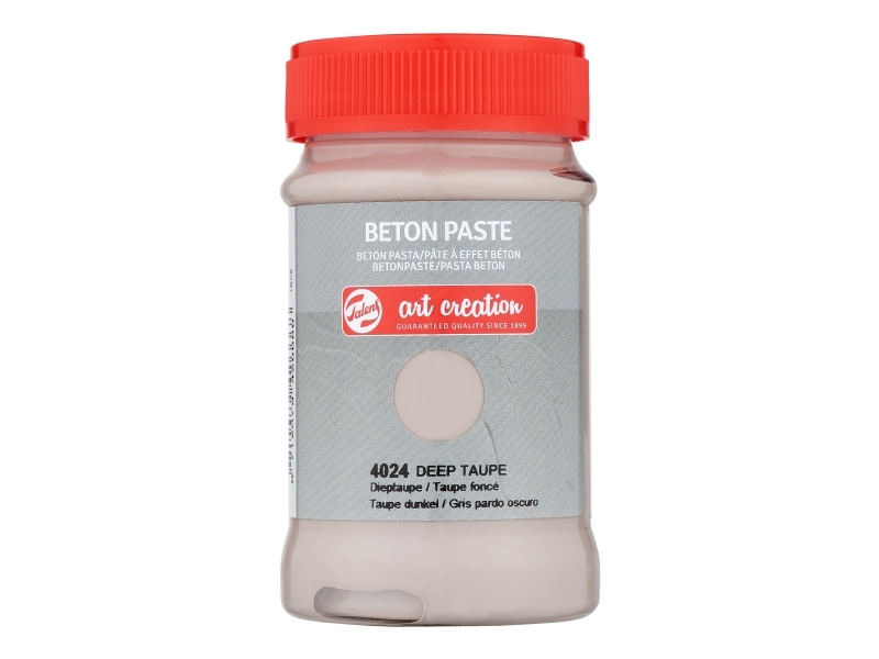 Talens Art Creation Beton Paste Jar 100 ml Deep Taupe 4024 | Skola & Hobby - Konstmaterial - Akryl & Akvareller | GameStuff