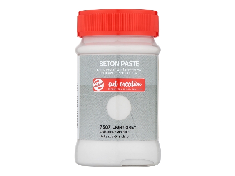 Talens Art Creation Beton Paste Jar 100 ml Light Grey 7507 | Skola & Hobby - Konstmaterial - Akryl & Akvareller | GameStuff