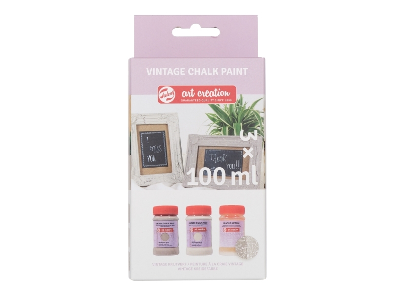 Talens Talens Art Creation Vintage Chalk set Beiges 2 x 100 ml + crackle medium | Skola & Hobby - Konstmaterial - Akryl & Akvareller | GameStuff