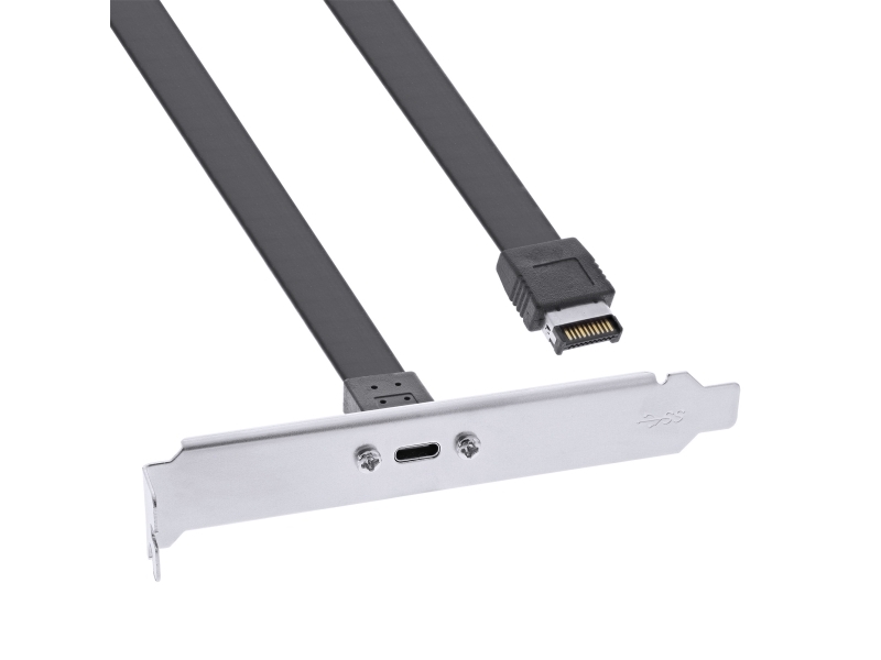 Inline 33446G, Usb 3.2 Gen 2 (3.1 Gen 2), Sort, 10 Gbit/Sek., 20 Mm, 300 Mm, 120 Mm