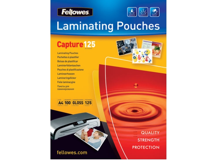 Fellowes Imagelast - 125 Micron - 25-Pakke - Blank - Blank - A4 (210 X 297 Mm) Laminerings Poser