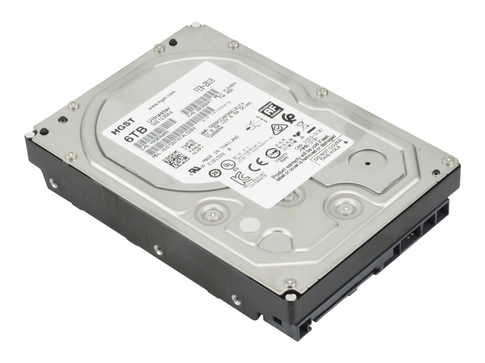 Hgst - Harddisk - 6 Tb - Intern - 3.5" - Sas 12Gb/S - 7200 Rpm - Buffer: 256 Mb