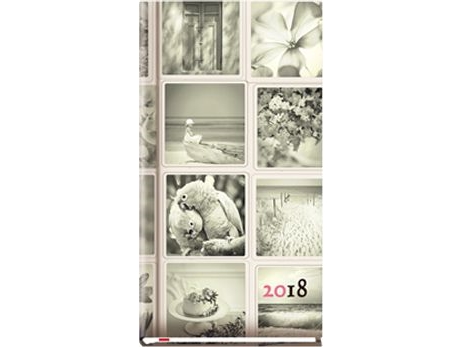 90X165 taskukirjakalenteri, ruutuja (T-231F-01)