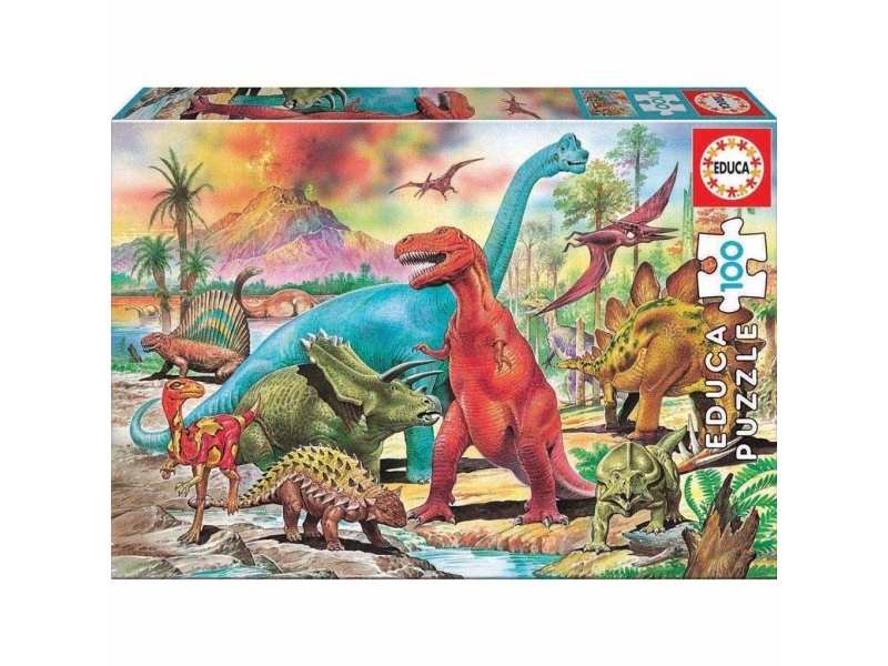Educa 100 Dinosaurs