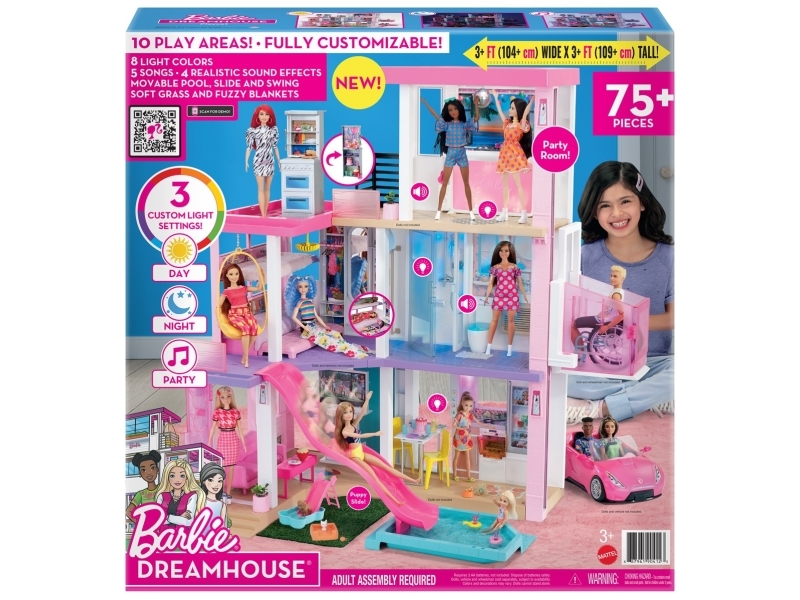 Klimaanlæg tiger Akrobatik Barbie Dream House - drømmehus 114 cm