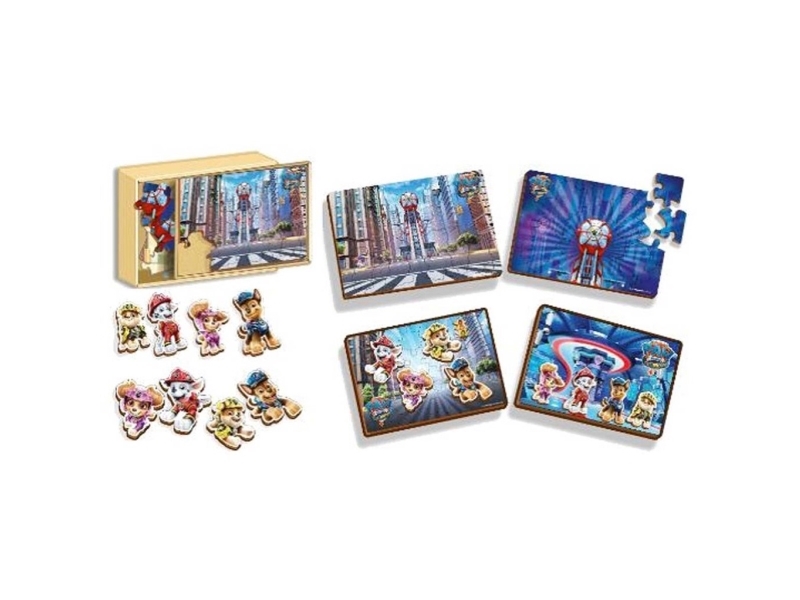 Paw Patrol Movie Wood Puzzle | Leksaker - Spel - Pussel | GameStuff