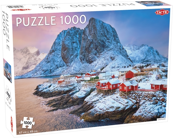 Puslespill 1000 Brikker - Landscape: Greenland