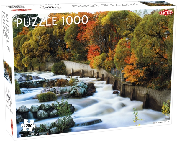 Tactic River Vantaa Finland - 1000 Pcs, 1000 Stück(E), Landschaft, 9 Jahr(E)
