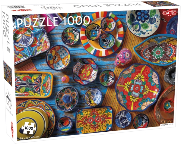 Tactic Puzzle 1000 Mexican Pottery