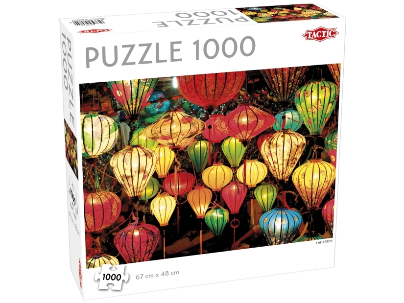 Tactic Lanterns 1000 Pcs, 1000 Stk, Kunst, 9 År