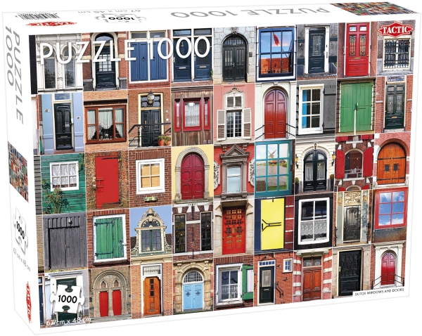 Tactic Dutch Windows And Doors 1000 Pcs, 1000 Stück(E), Kunst, 9 Jahr(E)