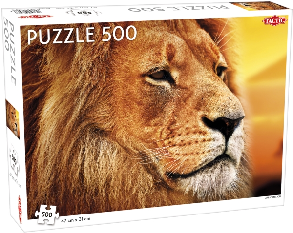 Tactic African Lion 500 Pcs, 500 Stück(E), Tiere, 8 Jahr(E)