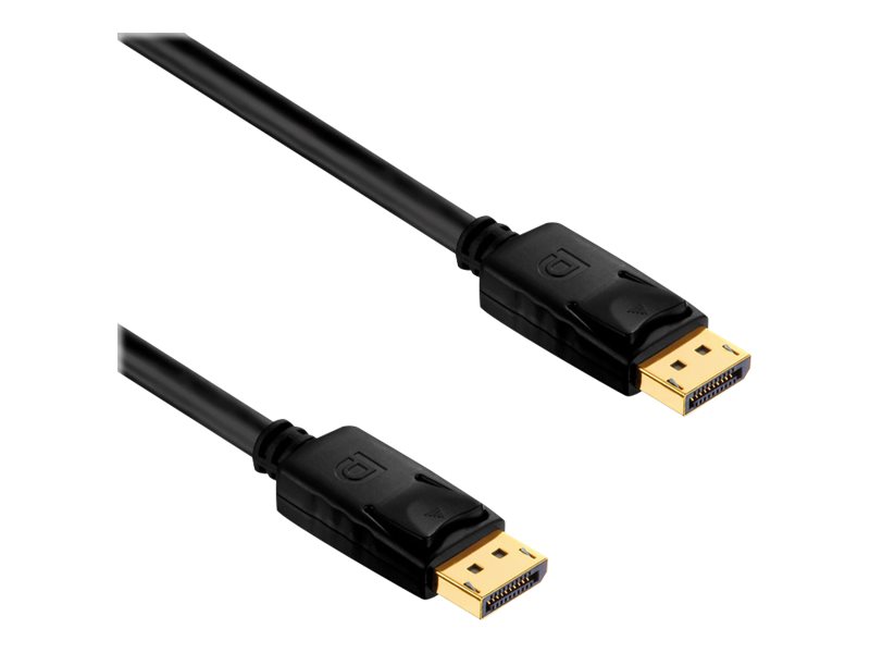 Purelink Pureinstall Pi5000 - Displayport Kabel - Displayport (Han) Til Displayport (Han) - 7.5 M - Rund, 4K Support - Sort