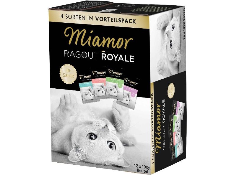 Miamor Ragout Royales Sauce Sorte, 100 G, 12-Pack