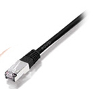 Equip Cat.6 S/Ftp Patchkabel, 20M, Schwarz, 20 M, Cat6, S/Ftp (S-Stp), Rj-45, Rj-45, Schwarz