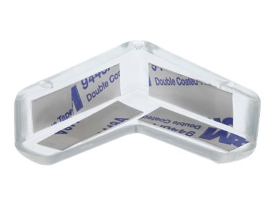 Delock Kantenschutz Selbstklebend 40 X 40 X 13 Mm Transparent, Transparent, Polyvinylchlorid (Pvc), Selbstklebend