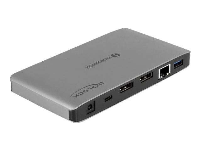 Delock - Dockingstation - Thunderbolt 3 - 2 X Dp - 1Gbe