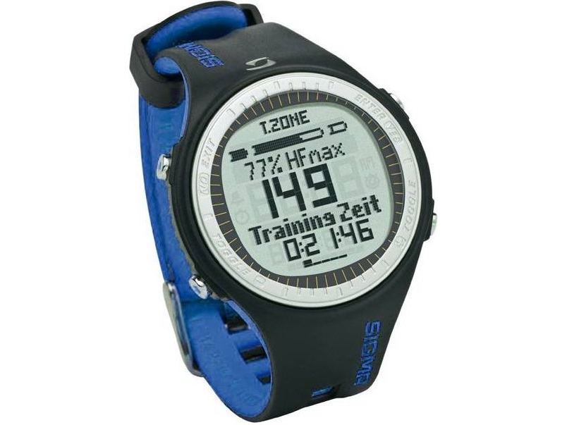 Išmanusis laikrodis SIGMA sporttester PC 25.10 mėlynas