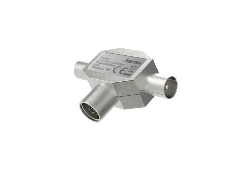 Hama 00205236, Kabelkniv, 4 - 1000 MHz, Silver, Metall, 3,5 dB, 1 styck | EL Artiklar - Antenn - Antenn splitter | GameStuff