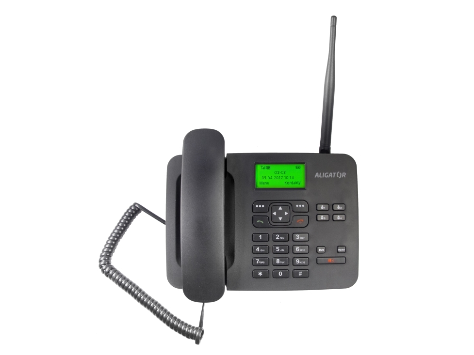 Alligator T100 541 G Schwarz Senior Telefon