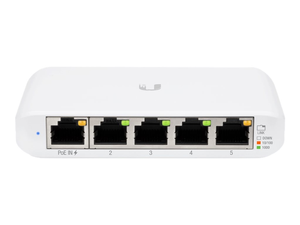 Ubiquiti USW-Flex-Mini-5 | Switch | UniFi, 5x RJ45 1000Mb/s, 1x PoE In, 5-pack
