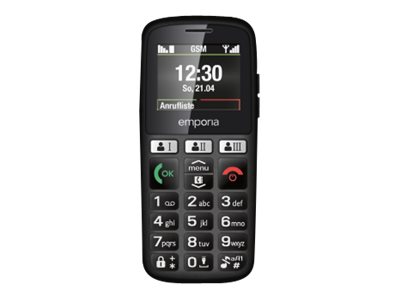 Emporiahappy - 30 Jahre Jubiläumsedition - Feature Phone - Ram 32 Mb / Interner Speicher 32 Mb - Lcd Display - 128 X 160 Pixel - Schwarz