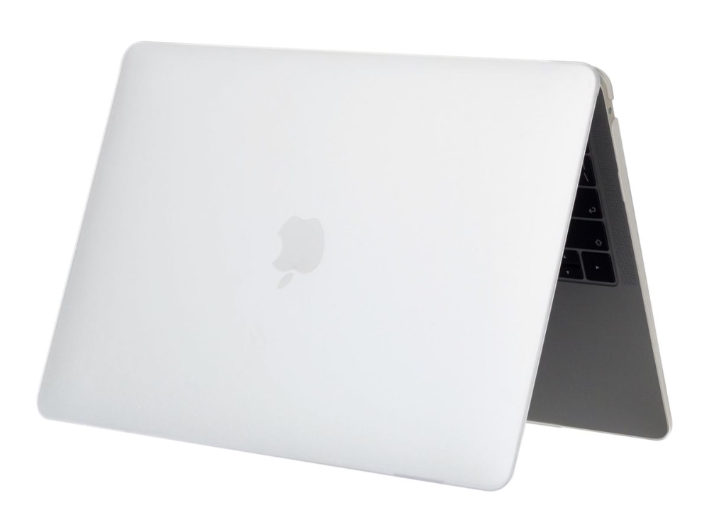Estuff - Notebook-Schutztasche - 15" - Frostklar - Für Apple Macbook Pro 15.4" (Ende 2016, Mitte 2017, Mitte 2018, Mitte 2019)