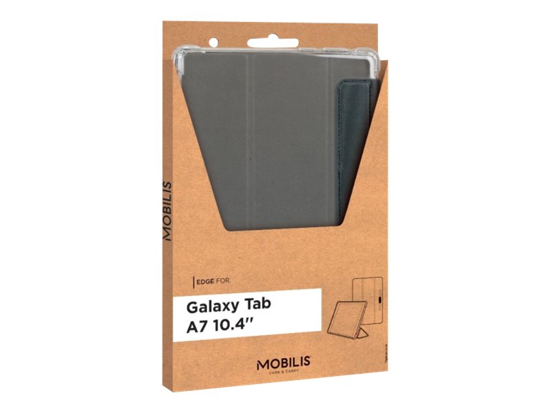 Mobilis Edge – Flip-Hülle Für Tablet – Schwarz, Transparent – 10,4" – Für Samsung Galaxy Tab A7