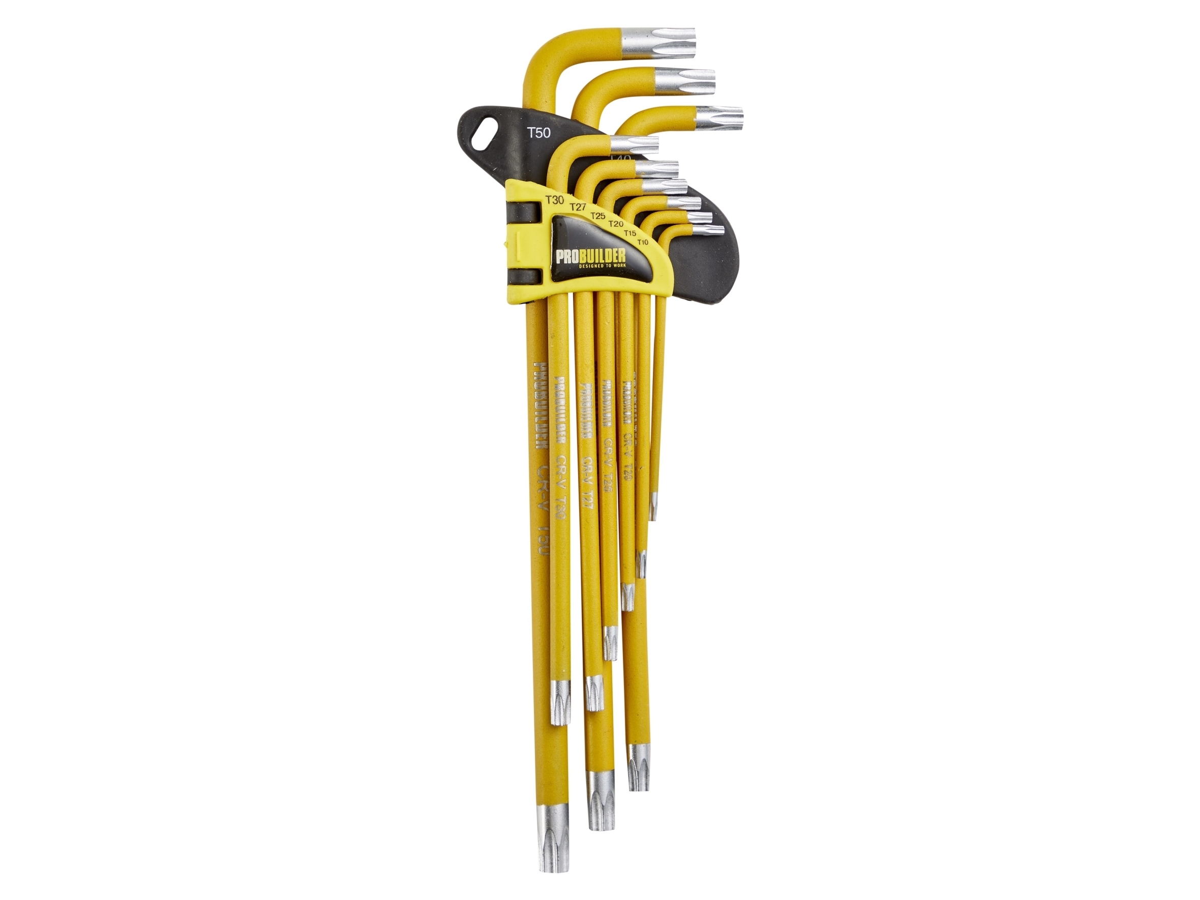 Probuilder Stiftnøglesæt Torx 9stk Ekstra Lang Skaft
