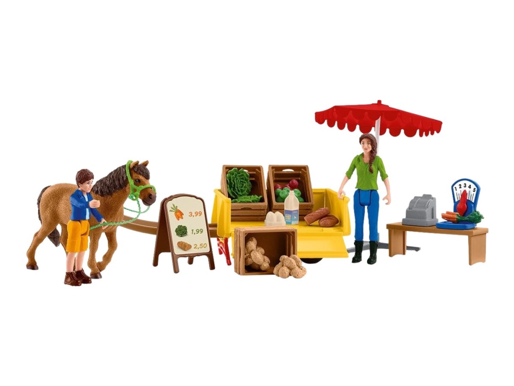 Schleich Farm World - Sunny Day Mobile Farm Stand