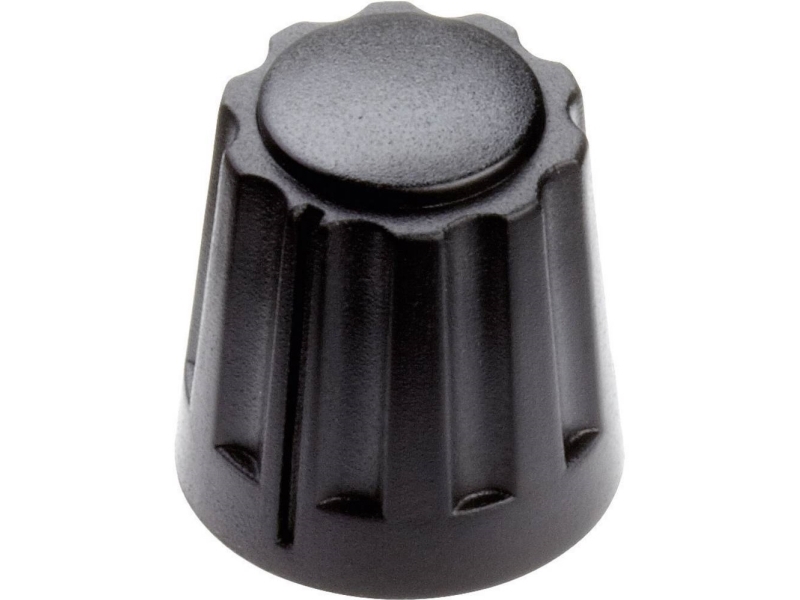 Mentor 4331.4000 Knopf Schwarz (Ø X H) 14,5 Mm X 14 Mm 1 St