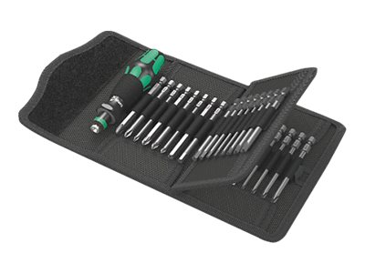 Wera Kraftform Kompakt 62 - Schraubendreher Mit Bit- Und Steckschlüsselsatz - 33-Teilig - In Tasche