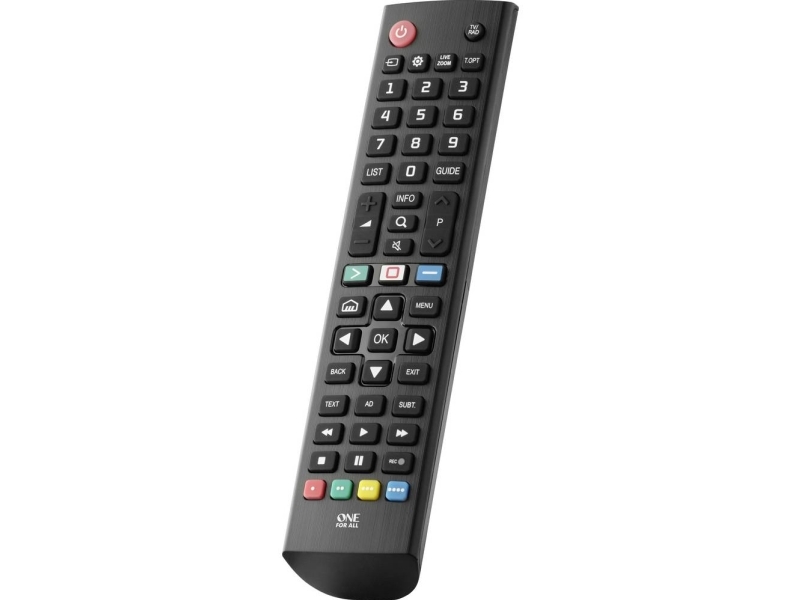 One For All Tv Replacement Remotes Urc4911, Tv, Ir Wireless, Drucktasten, Schwarz