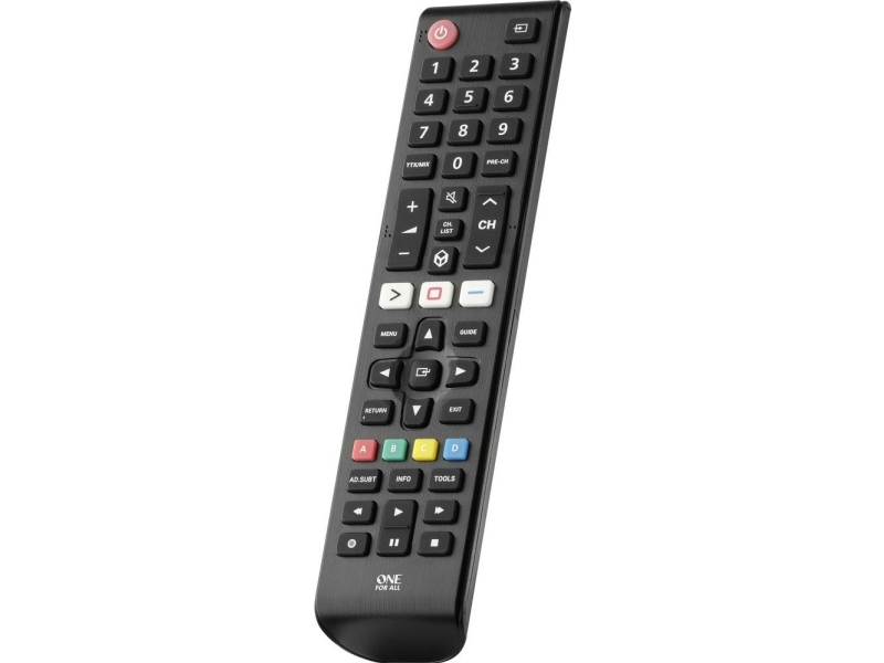 One For All Tv Replacement Remotes Urc4910, Tv, Ir Wireless, Drucktasten, Schwarz