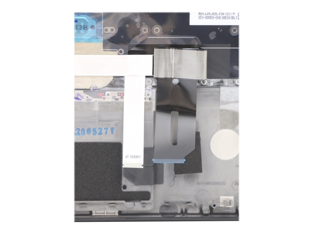 Lite On Notebooks Udskiftningstastatur Bagbelyst Uk Sort Med Topdække For Thinkpad T14s Gen 1 20t0 20t1