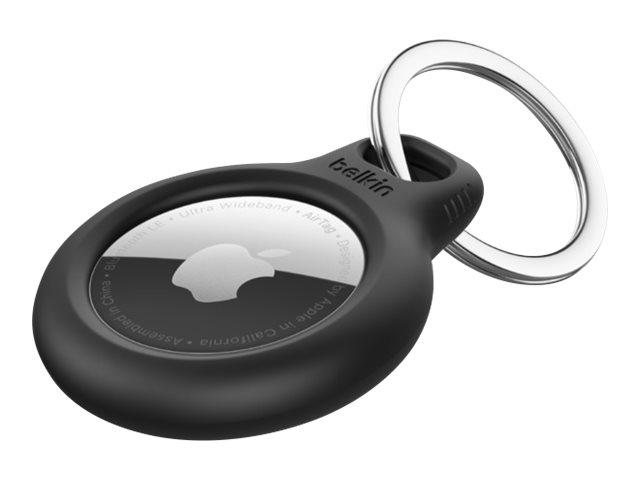 Belkin - Taske Til Airtag - Sort (Pakke Med 4) - For Apple Airtag