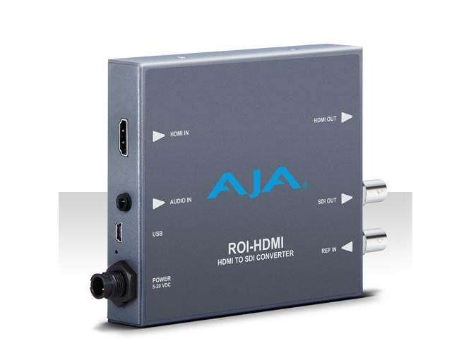 Aja Roi-Hdmi, Sortering, 1920 X 1200 Piksler, 480P, 525I, 625I, 720P, 1080I, 1080P, Ntsc, Pal, 24 Bit, Hdmi