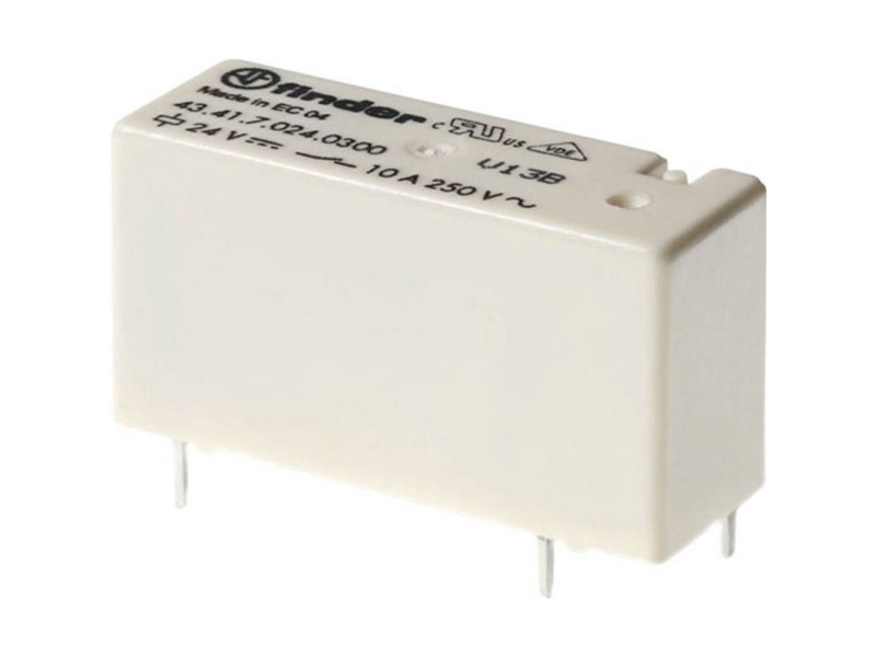 Finder 43.41.7.012.0000 Druckrelais 12 V/Dc 10 A 1 X Wechsler 20 Stück