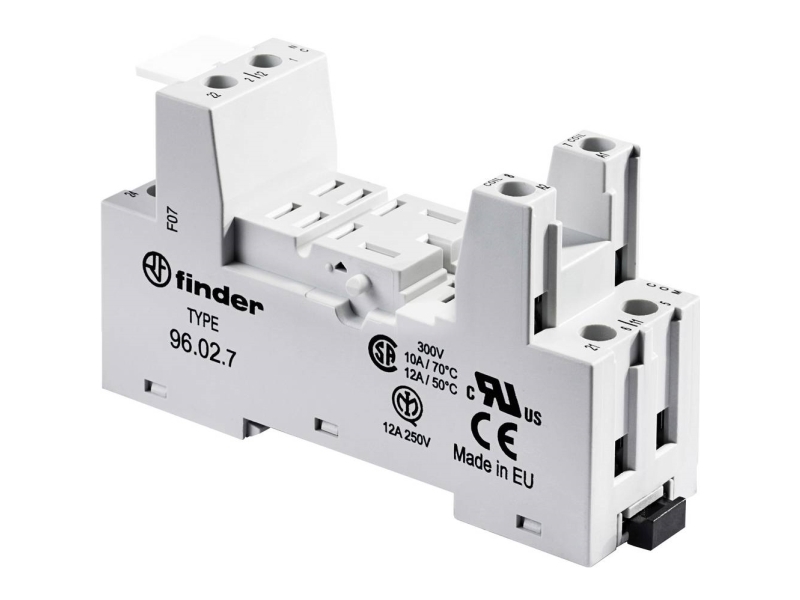 Finder 96.02.7 Relaissockel (L X B X H) 48,2 X 27 X 82,5 Mm 10 Stück