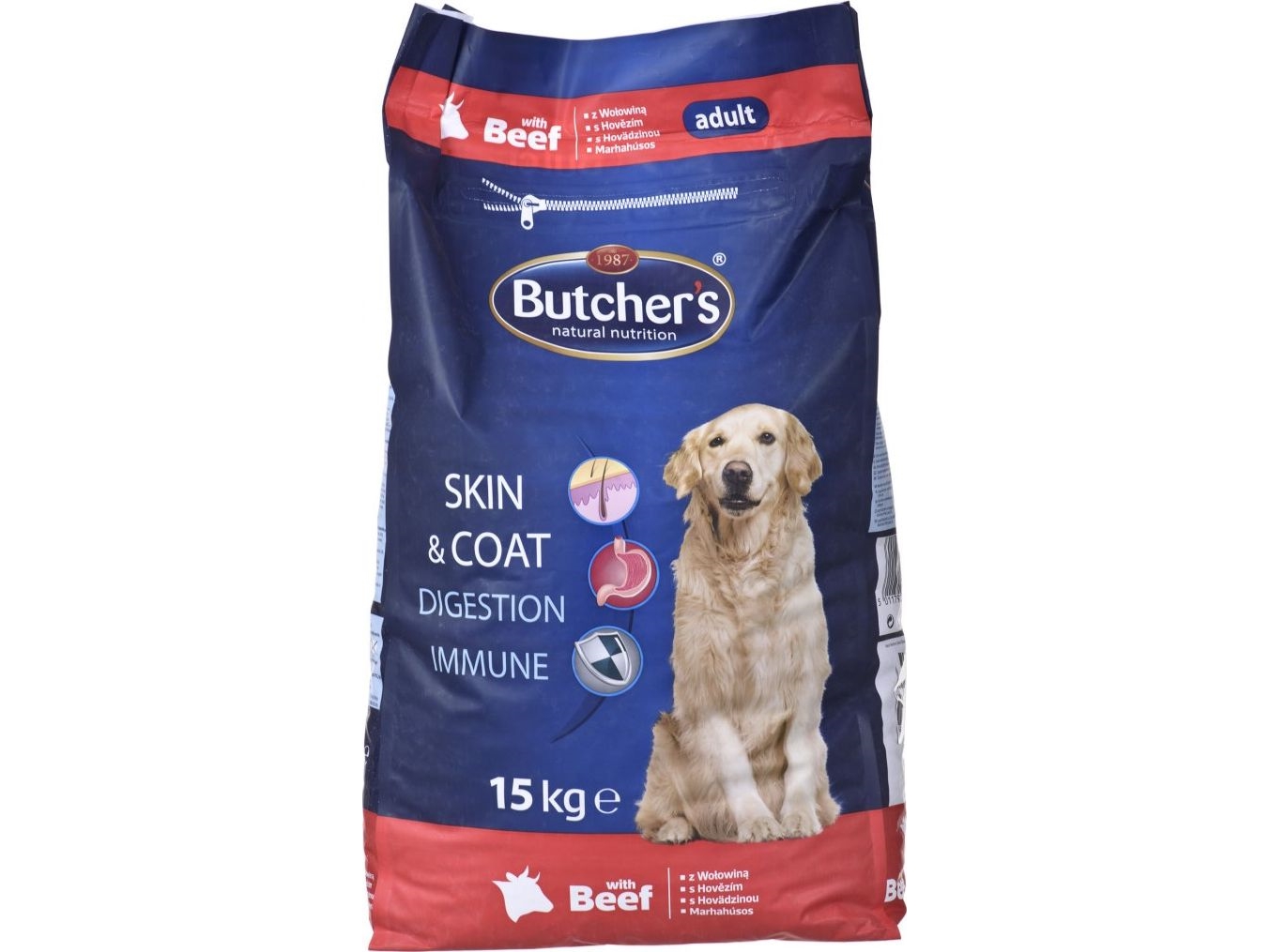 Butcher's Natural&Amphealthy Hundetrockenfutter Steak 15Kg