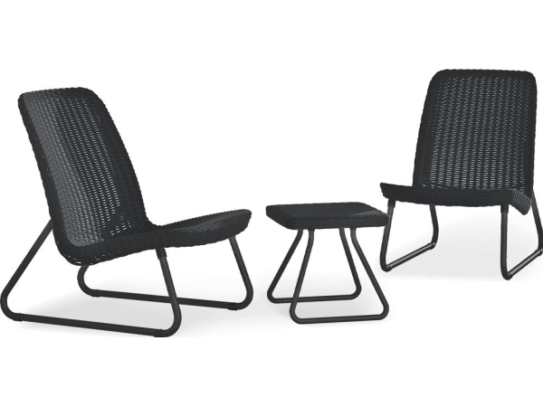 Keter Rio Terrassenset - Graphit