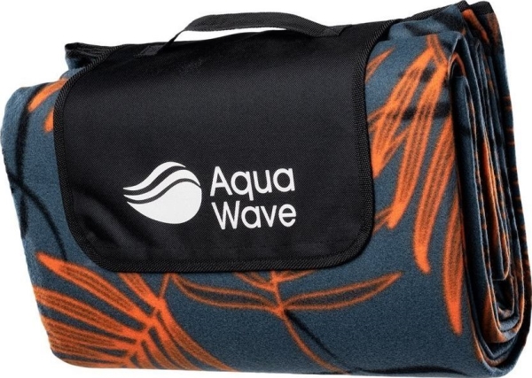 AquaWave picknickfilt AQUAWAVE 200x200 cm SALVA Orange Palm | Utomhus - Camping - Sovsäckar / Mats | GameStuff