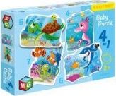 Multigra Baby-Puslespil 4I1 Pod Woda