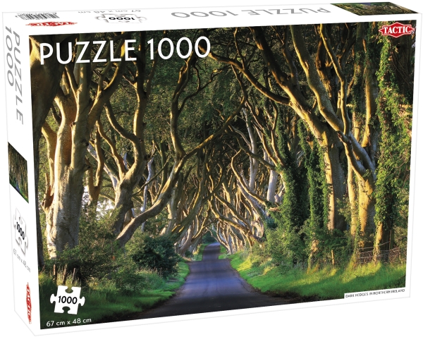 Tactic Dark Hedges In Northern Ireland 1000 Pcs, 1000 Stk, Landskab, 9 År