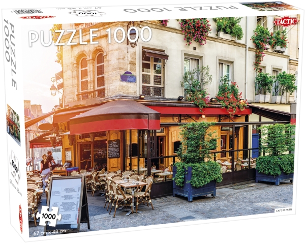 Tactic Cafe In Paris 1000 Pcs, 1000 Stück(E), Stadt, 9 Jahr(E)