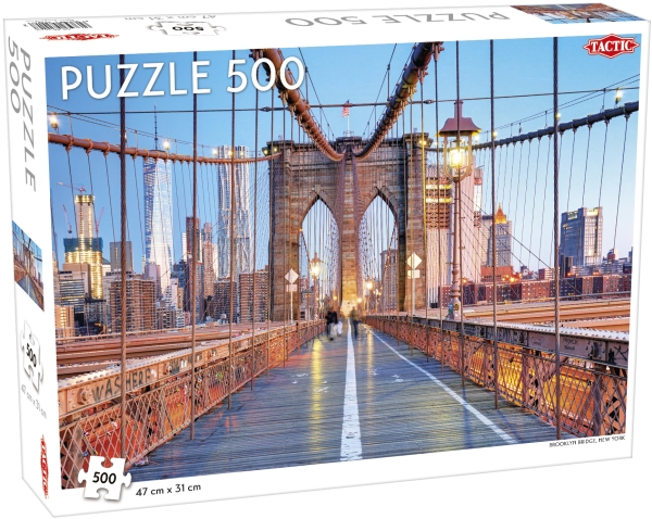 Tactic Brooklyn Bridge, New York 500 Pcs, 500 Stück(E), Stadt, 8 Jahr(E)