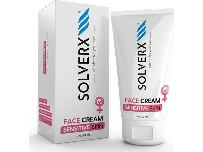 Solverx Sensitive Skin Face Cream For Women - 50Ml