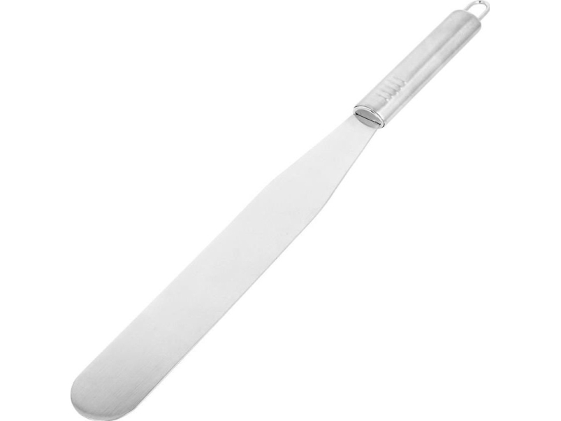 Konditerinė mentelė tortams, pyragams, metalinė mentelė, 34 cm, BRUNBESTE BB-1144